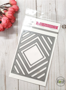 MFT 问候框架背景 Framed Greetings Cover 进口切模