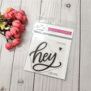 My favorite things 嗨 Hey 字母 进口透明印章 MFT