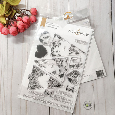 FestiveFoliage透明印章进口