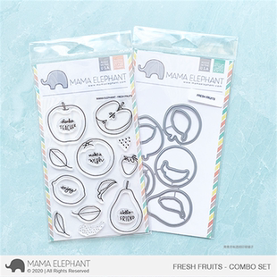 Fruits Mama Fresh 新鲜水果 进口透明印章和切模组 Elephant