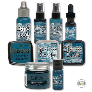 Distress Oxide 新色 神秘海域 Uncharted Mariner 进口印台系列