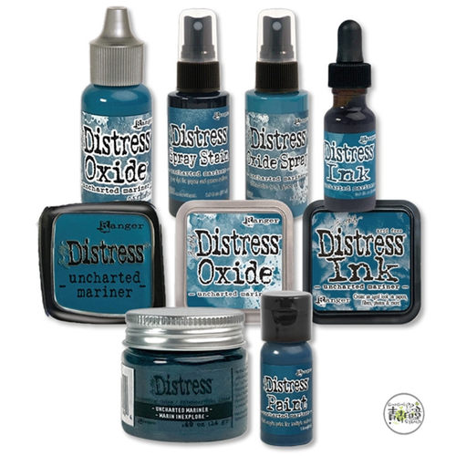 Distress Oxide 新色 神秘海域 Uncharted Mariner 进口印台系列 - 封面