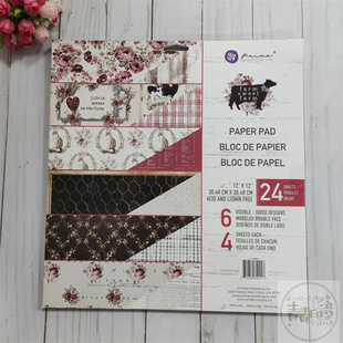 Prima Marketing 甜蜜农场 Farm Sweet Farm 进口12寸双面纸本