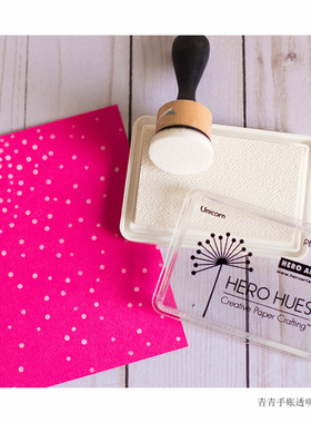 Hero Arts 独角兽白色印台颜料印台 white Unicorn pigment ink