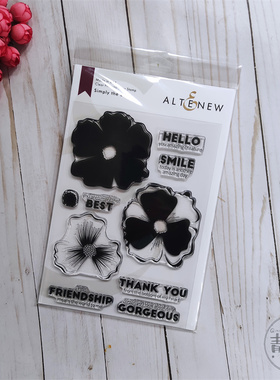 Altenew 简单之美 Simply the Best 进口透明印章
