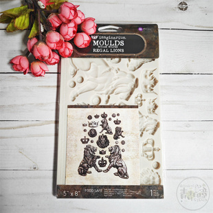 Prima 狮子王 Regal Lions-Finnabair Decor Moulds 进口硅胶模具
