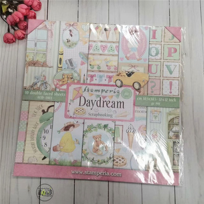Stamperia进口纸本DIY手工制作