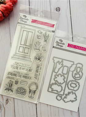 MFT 门口的风景 Sittin' Pretty 进口透明印章及切模