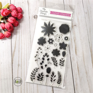 MFT 盛放 In Bloom 进口透明印章 My Favorite Things