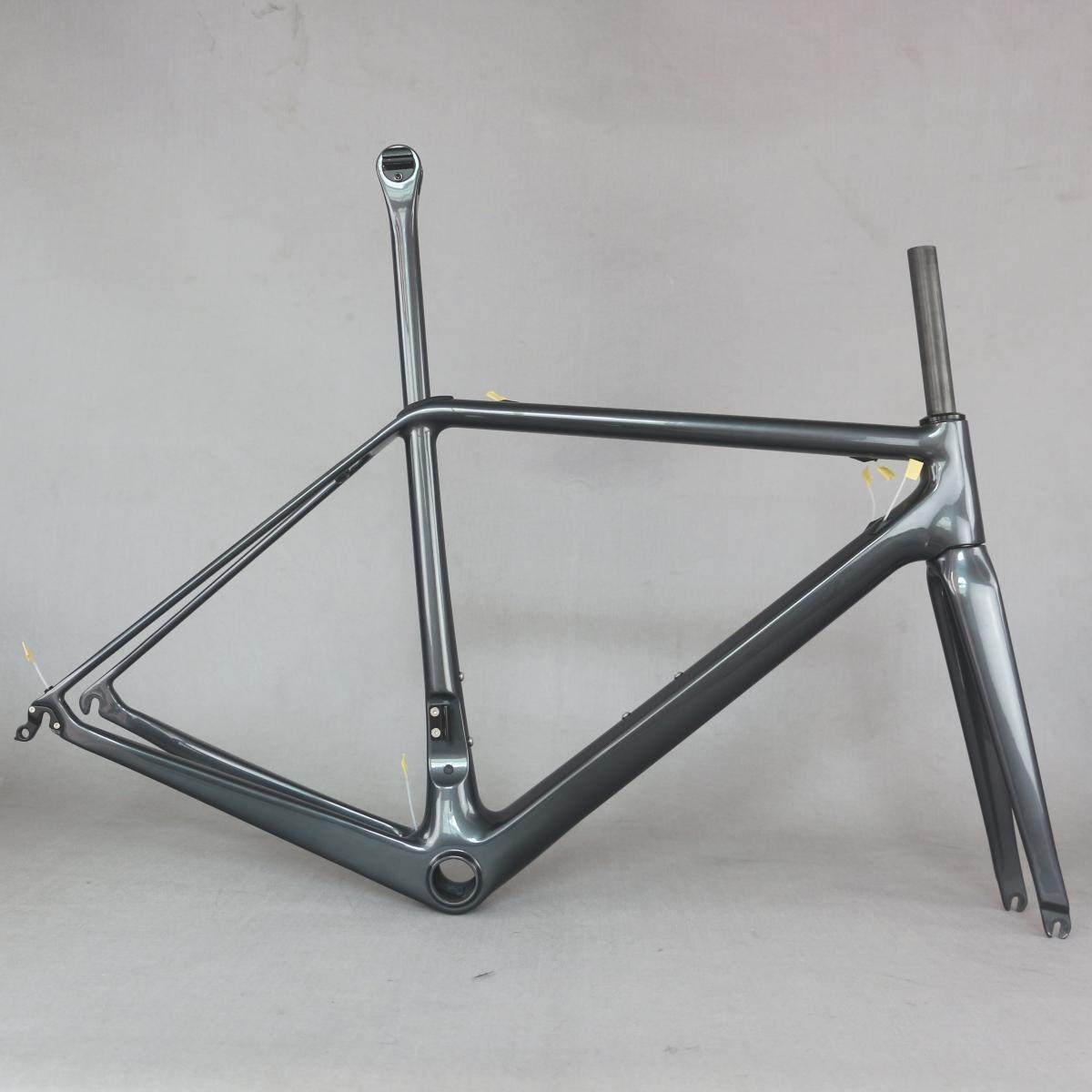 碳碳seraph品牌r11金属灰轻量版碳维纤公路车架全碳纤维自行车架