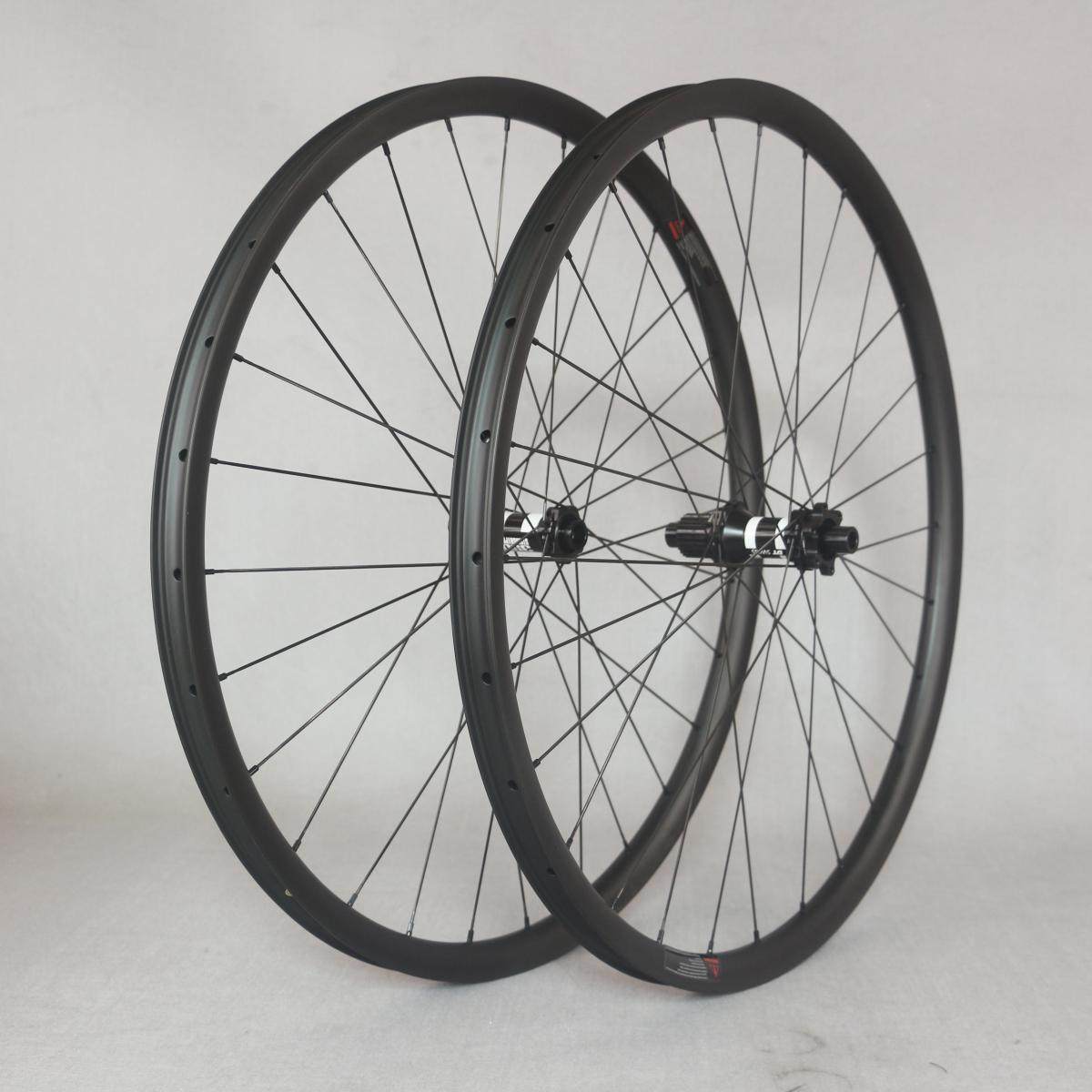 SERAPH品牌 DT350s花鼓29er碟刹山地轮组UD消光碳刀轮组全碳圈