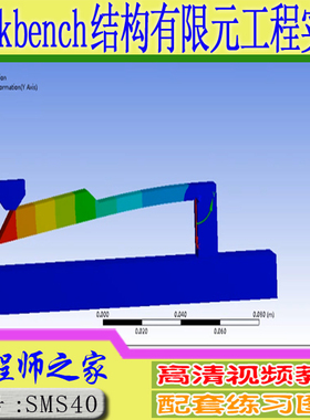 ANSYS15.0 Workbench结构有限元分析工程实例专题培训视频教程