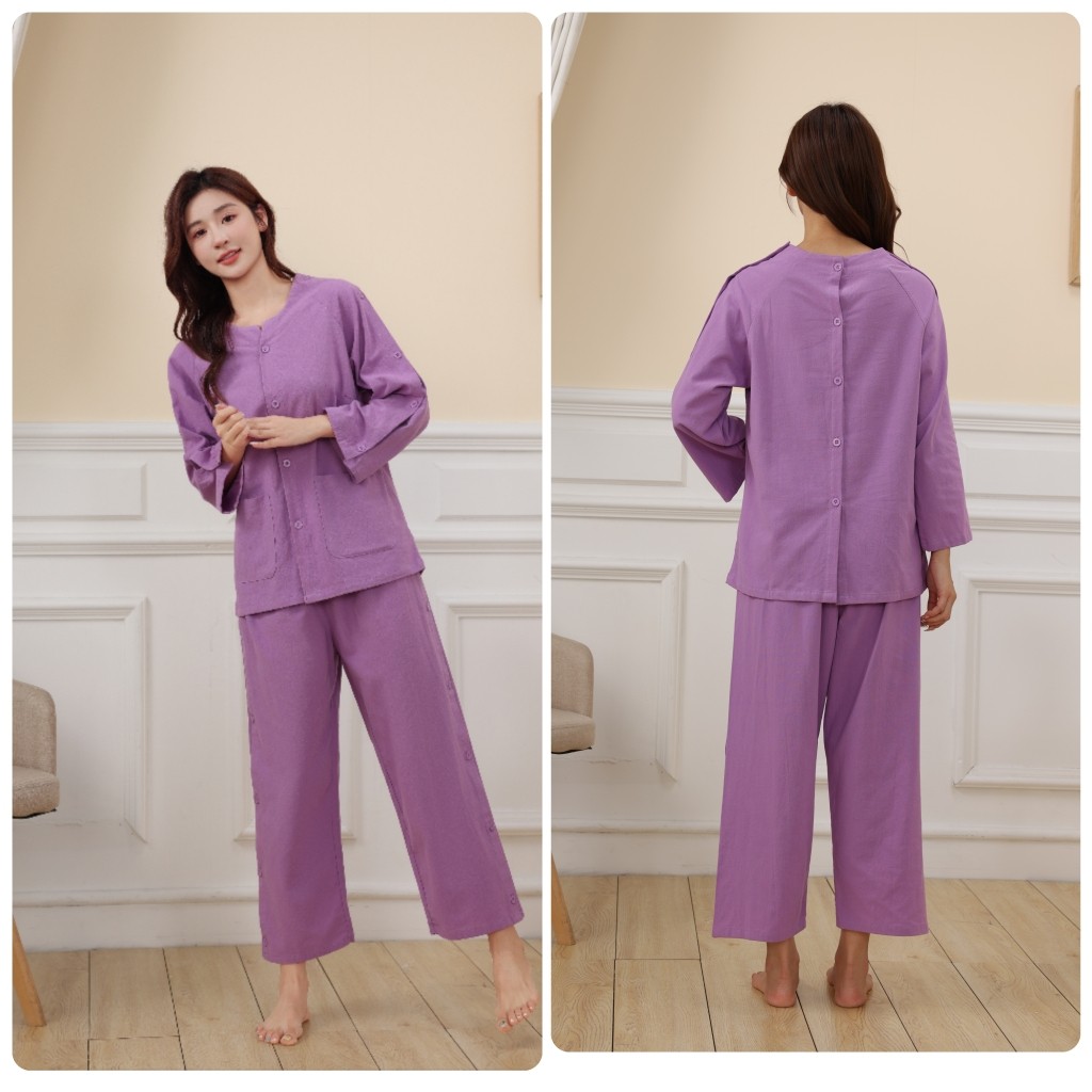 水洗棉艾灸服前后开裤侧开袖子开艾灸理疗推拿按摩养生服,居家布艺,汗蒸服,淘宝优惠券,粉丝福利购,淘宝优惠卷