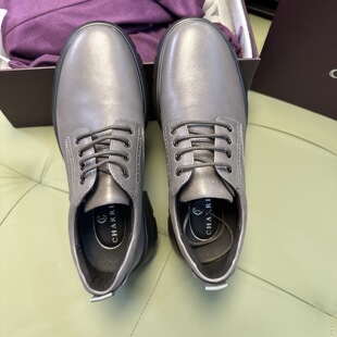 断码 进口头层软牛皮轻软底X125 38撤柜高端品牌夏利豪男休闲皮鞋