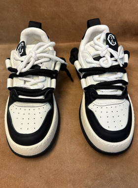 断码38 42撤柜品牌高端男士白色休闲鞋板鞋进口头层牛皮百搭H73