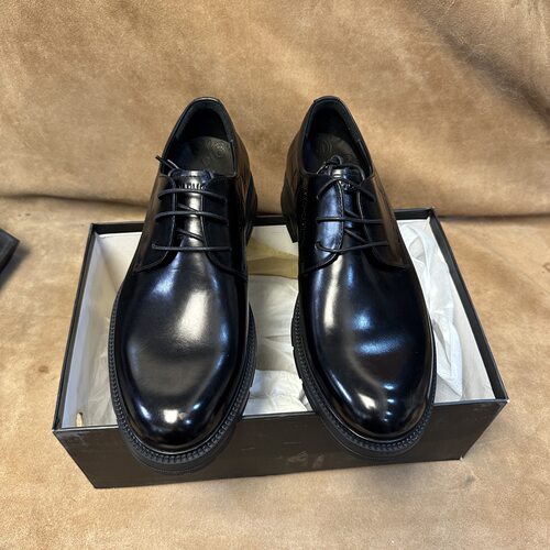 断码40码撤柜品牌高端男士商务正装皮鞋进口头层牛皮厚底男鞋CL34