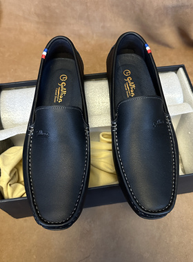 断码37 38品牌男士一脚蹬豆豆驾车鞋头层牛皮软底有防伪Z41