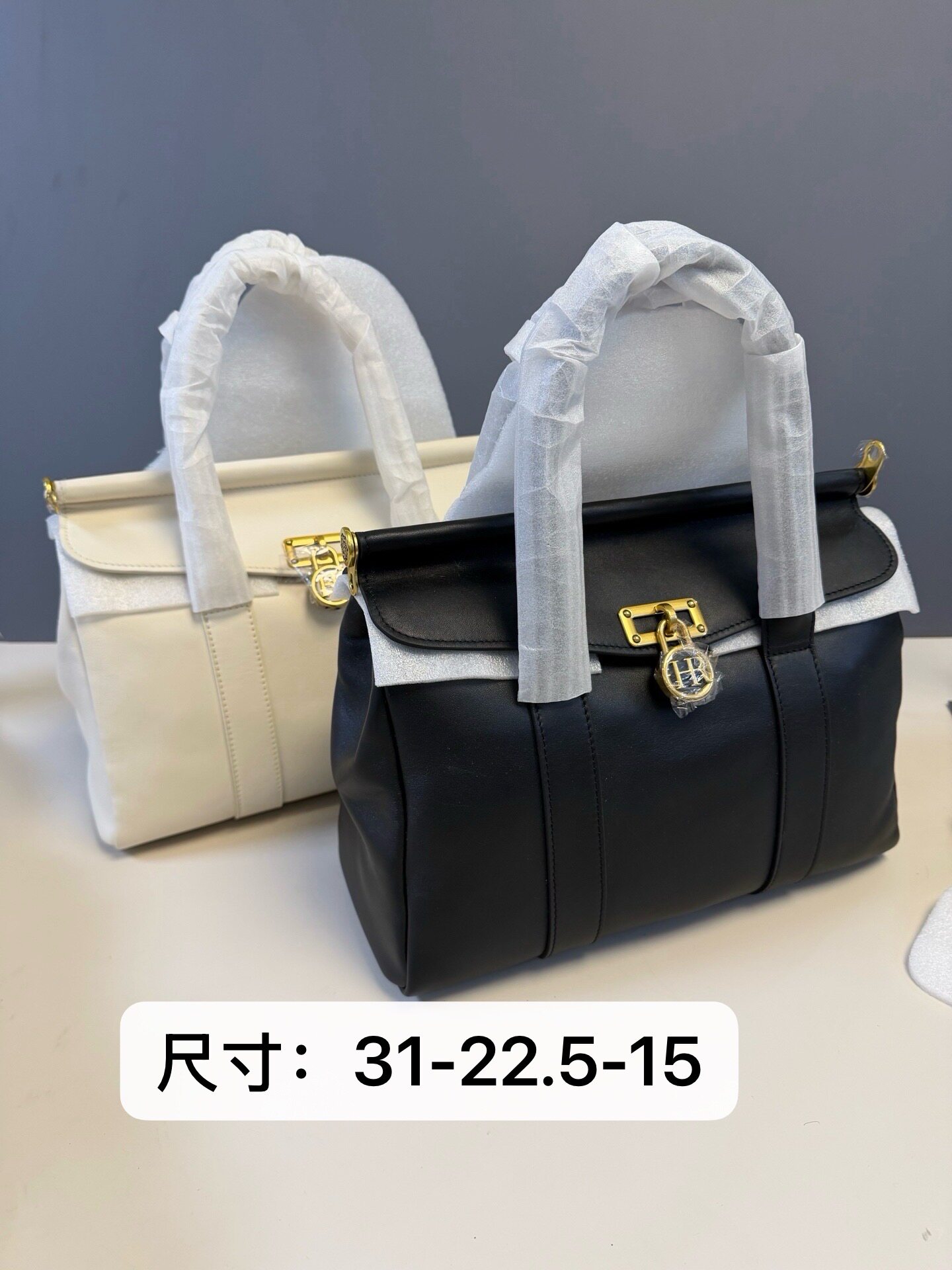 柜台1500加～撤柜轻奢品牌女大气手提单肩斜挎包进口头层牛皮HR11