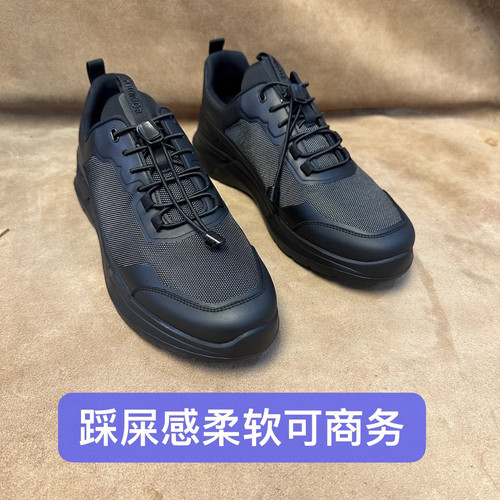 微微瑕～断码39 41撤柜品牌男士休闲鞋进口头层牛皮配织物CL27