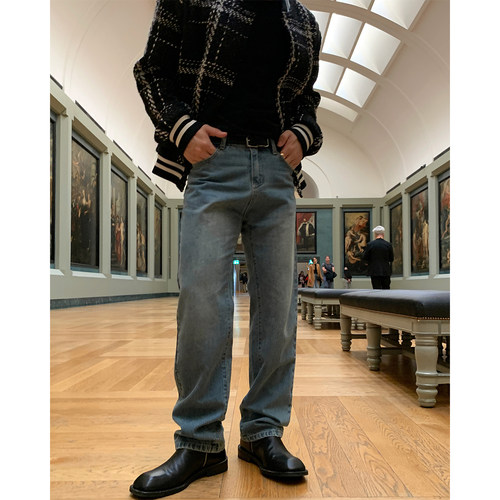 百搭牛仔裤秋冬Magadeth