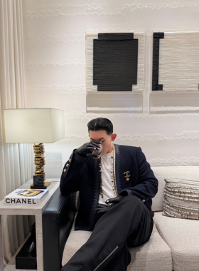 GAHKSTUDIO 新店主私服老佛爷时期收藏级别夹克 100羊毛 王炸工艺