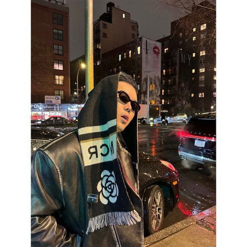 美式做旧皮夹克Magadeth