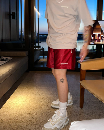 美式奢潮复古休闲短裤2色