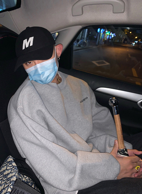 GAHKSTUDIO X MAGADETH 设计师合作款秋冬新款加厚支撑感廓形卫衣