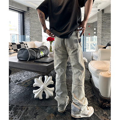 重工刺绣牛仔裤限量发售收藏级别