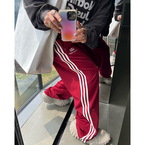 早秋设计师休闲裤潮男辣妹