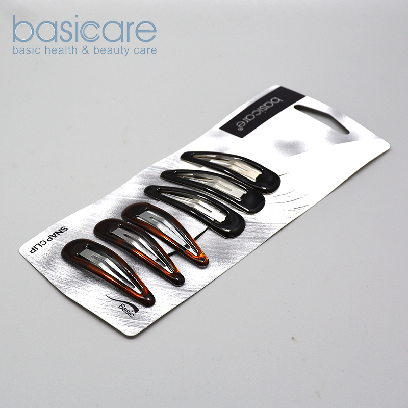 basicare欧美风头饰刘海水滴夹
