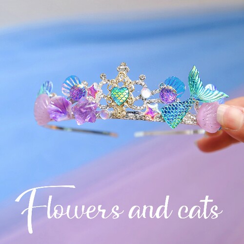 flowersandcats轻奢公主王冠