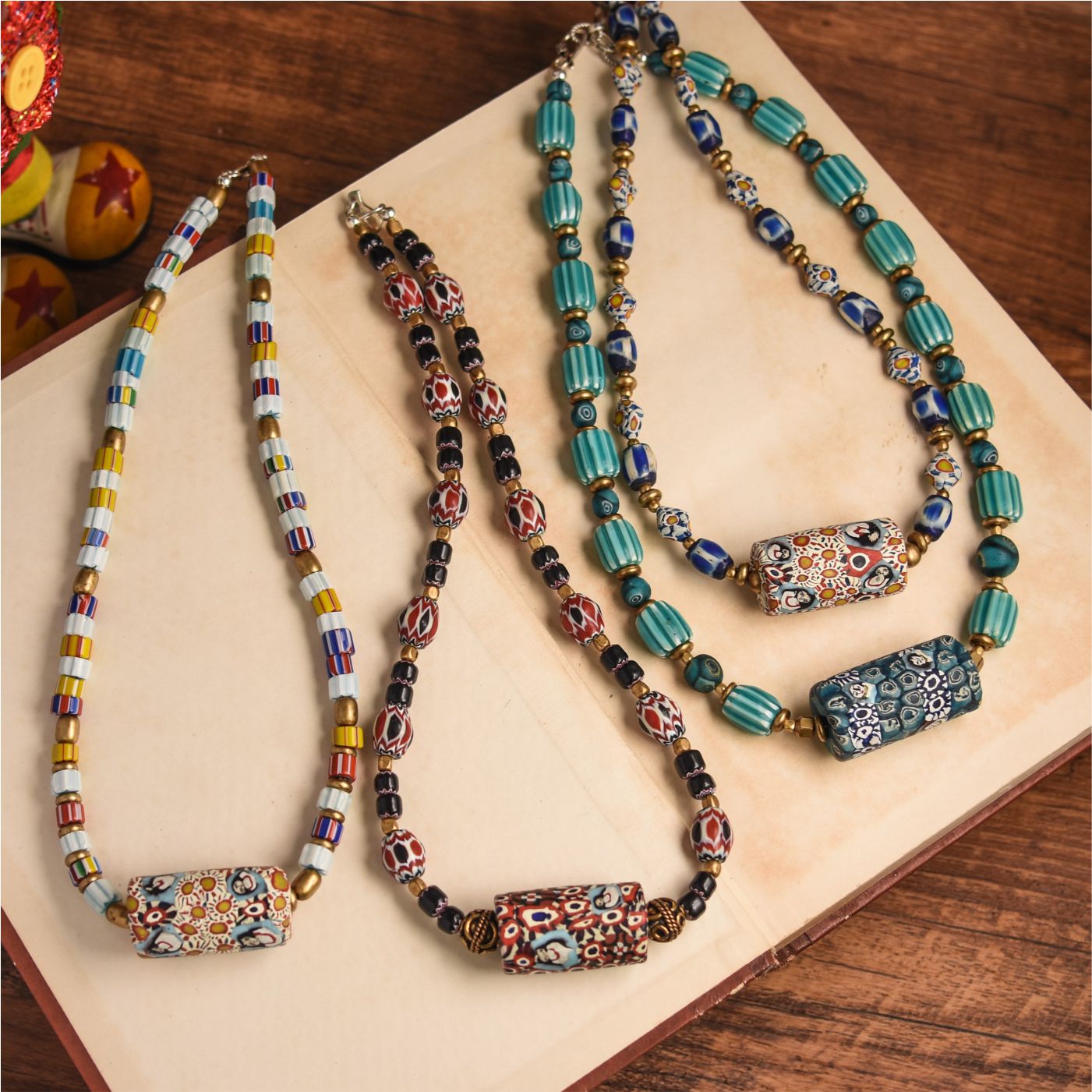 气质度假风高级感串珠项链Waki