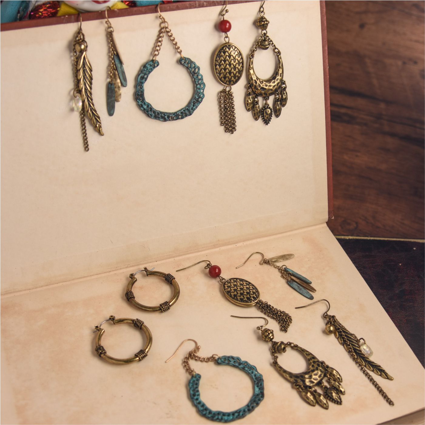 气质耳饰薄荷曼波手工精致