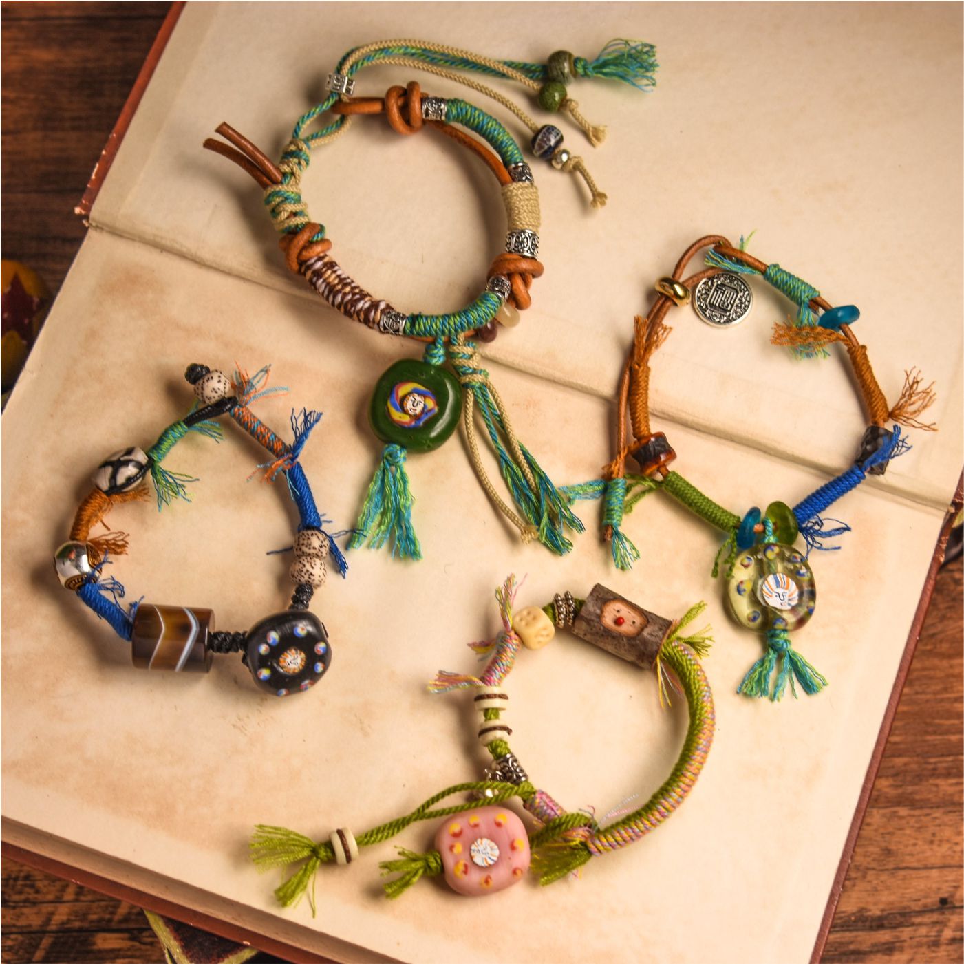 2024新款设计文玩树墩墩手绳