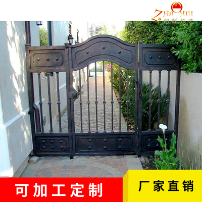 院子门铁艺花园门庭院门别墅大门