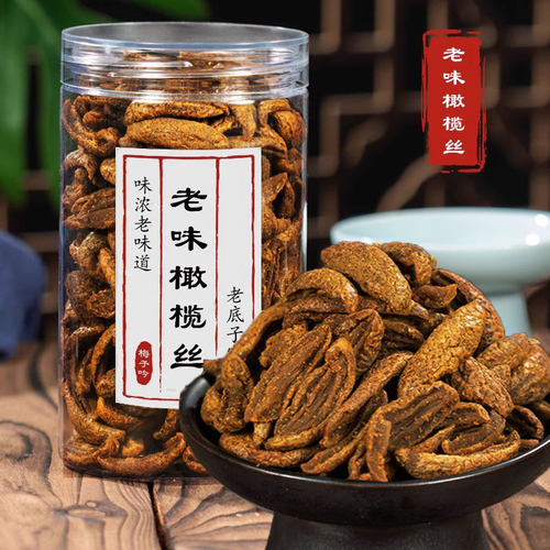 老味橄榄丝230g湖州特产