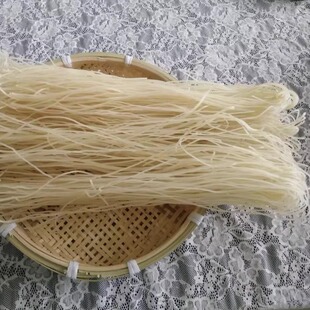 湖北过早米粉小吃钟祥米粉米线干米粉米粉线1500克2500克包邮