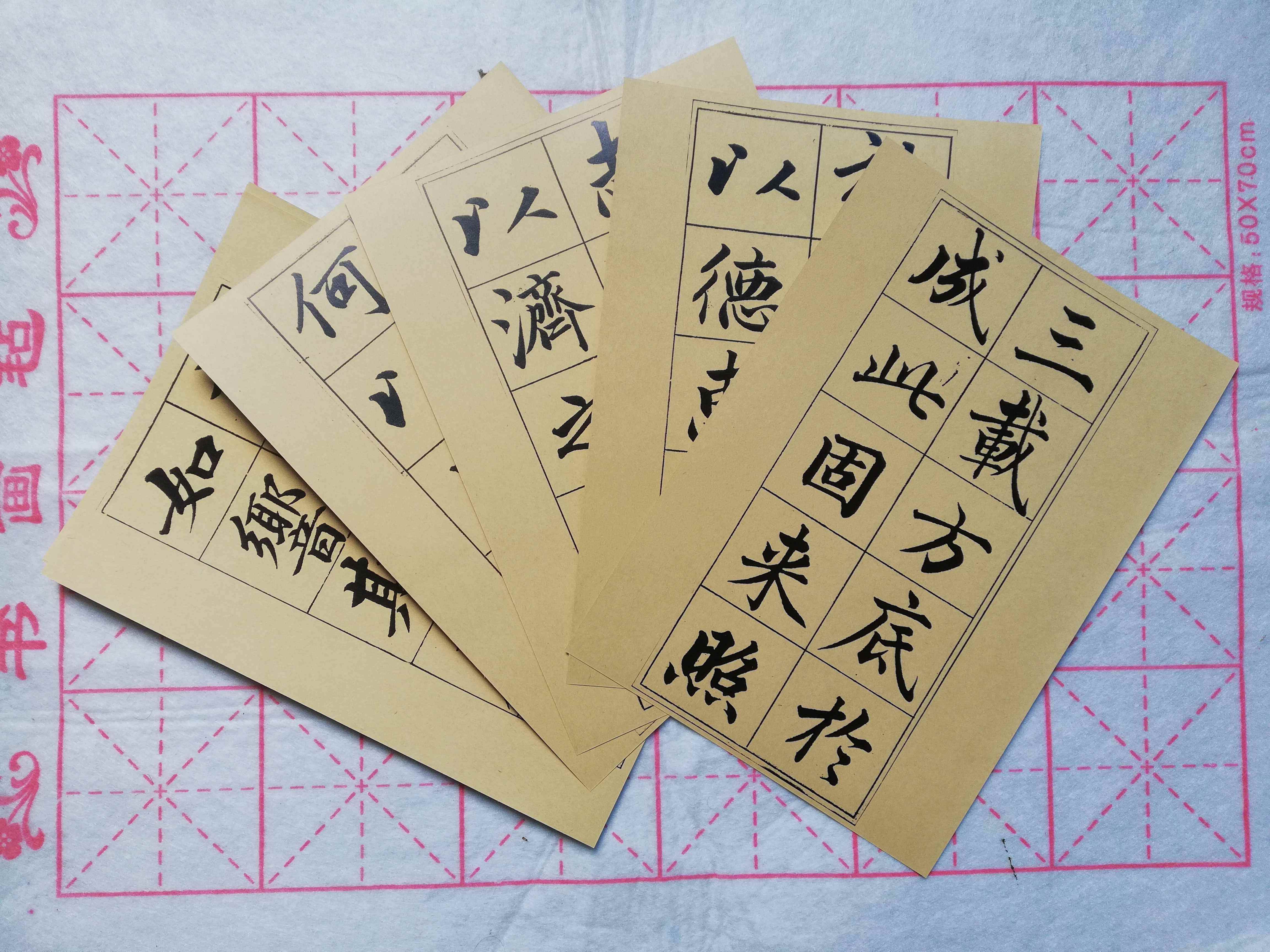 成亲王《行楷书法字帖》赵体楷书中学生毛笔书法练字帖