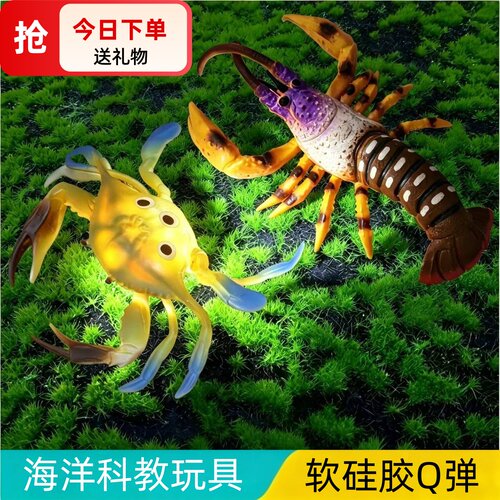 软胶八爪鱼动物模型章鱼乌贼