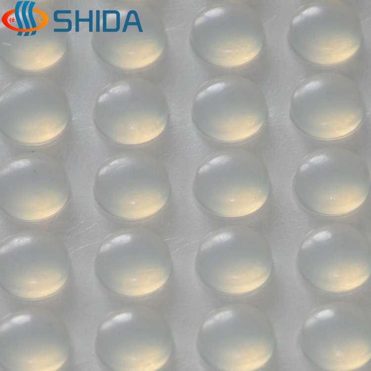 自粘式3M背胶防撞胶粒透明胶垫防滑胶粒碰胶粒10*5（64粒）