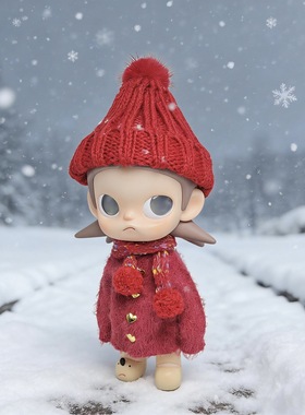 【仅娃衣】3件套zsiga嘎子姐1/8可动人偶红色新年套装全套毛毛