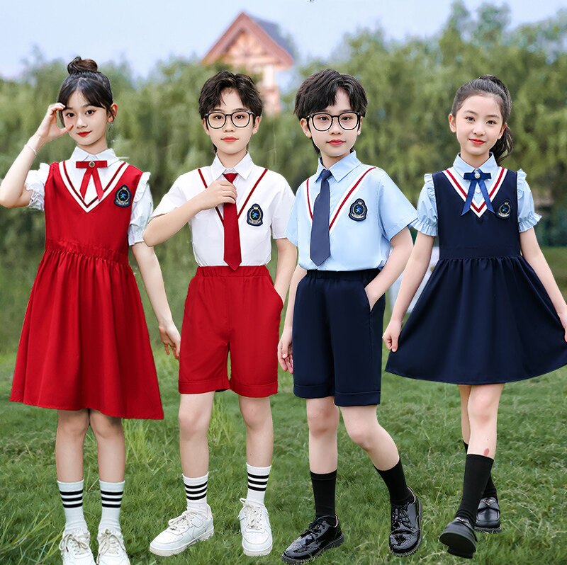 英伦风合唱朗诵表演服幼儿园园服