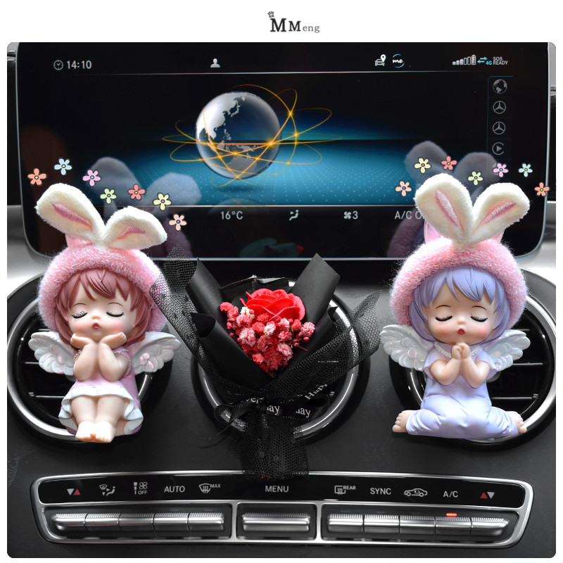 汽车装饰风口夹车内出风口车载香薰空调香水夹可爱安妮车上摆件女,汽车用品/电子/清洗/改装,摆件,淘宝优惠券,粉丝福利购,淘宝优惠卷