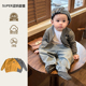 韩版 婴儿洋气针织开衫 婴幼儿百搭上衣 2025新款 宝宝毛衣外套春秋款