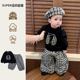 洋气婴幼儿卫衣裤 宝宝早秋套装 一岁可爱休闲风超好看婴儿衣服秋装