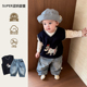 毛衣打底三件套 新款 小月龄宝宝分体套装 初秋可爱超萌婴儿衣服秋季