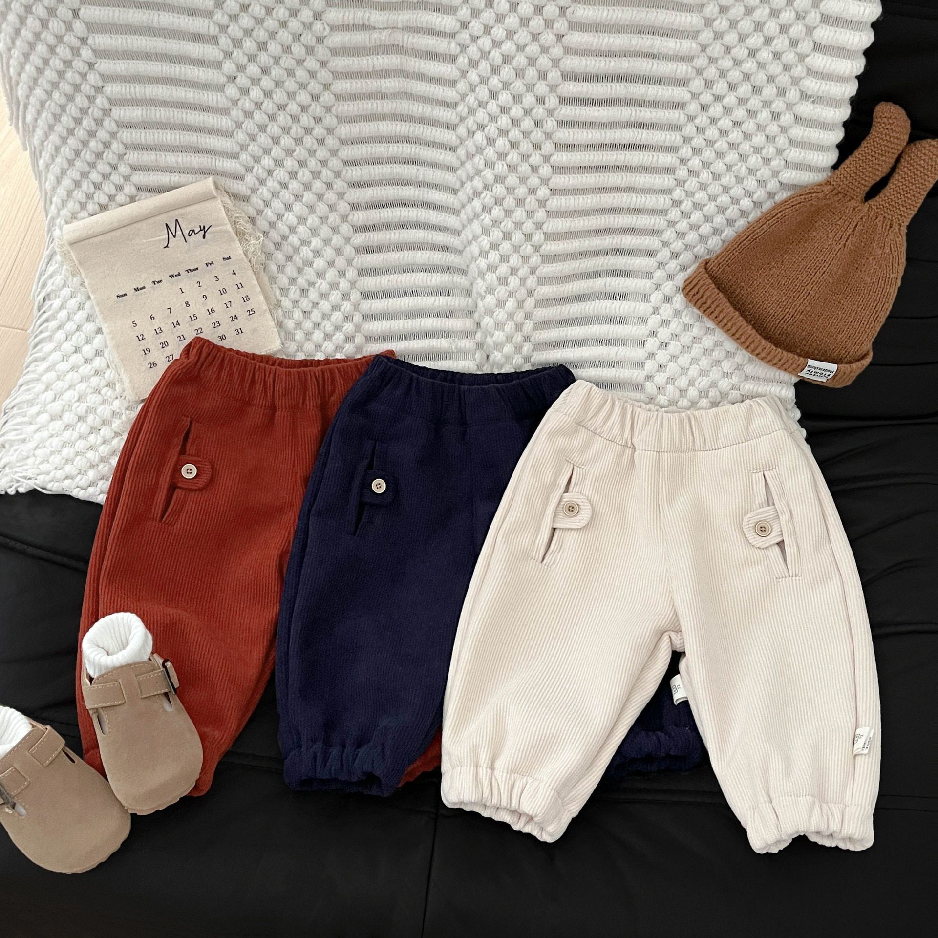 婴儿裤子外穿冬加厚保暖裤韩版休闲百搭裤男宝宝一体绒束脚裤冬款,童装/婴儿装/亲子装,裤子,淘宝优惠券,粉丝福利购,淘宝优惠卷