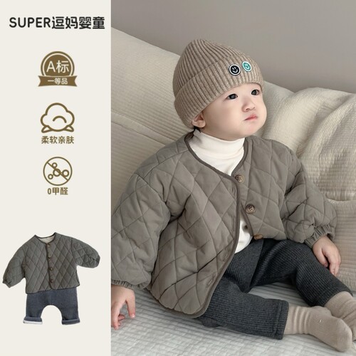 棉服打底衫裤子洋气套装