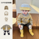 打底三件套秋款 宝宝早秋套装 洋气婴幼儿针织开衫 时尚 外出服潮 韩版